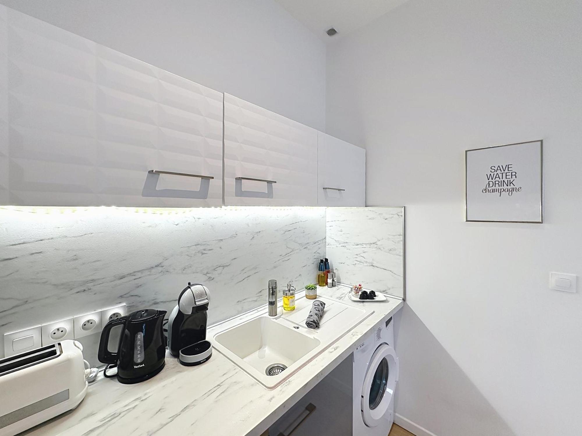Apartmán Le Sacre - Centre - Cour Privative - Parking Remeš Exteriér fotografie